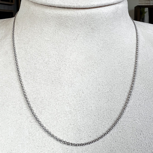18k Gold Cable Chain