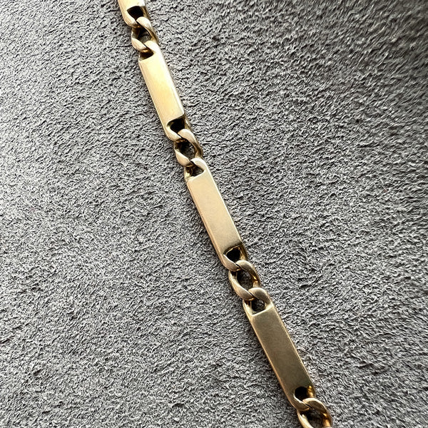 Antique Bar Link Chain