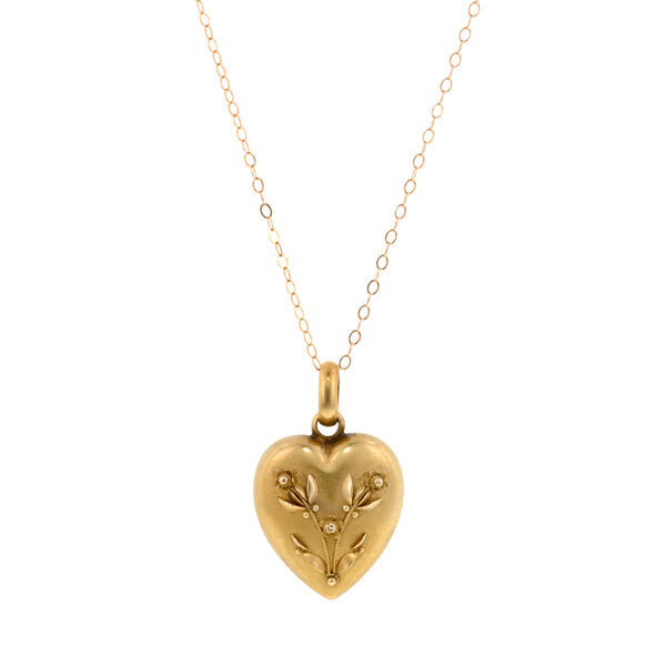 Antique Heart Pendant