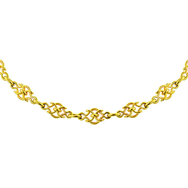 Antique Fancy Link Chain