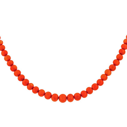 Antique Coral Bead Necklace