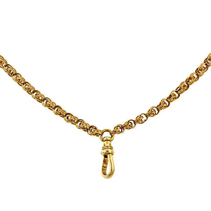 Antique Fancy Link Chain Necklace