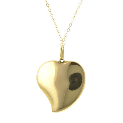Antique Lapis & Pearl Heart Pendant